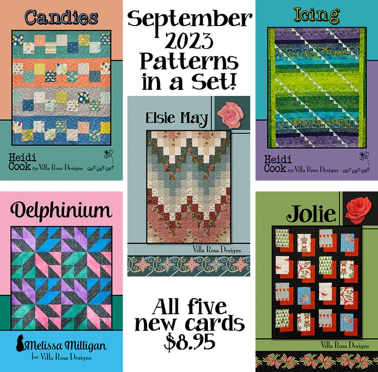 NEW Villa Rosa Designs Rose Card Patterns for September, New site