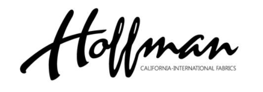 Logo of Hoffman California-International Fabrics featuring the brand name 'Hoffman' in a stylish cursive font.